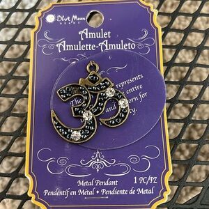 Blue Moon Beads pendant charms ohm